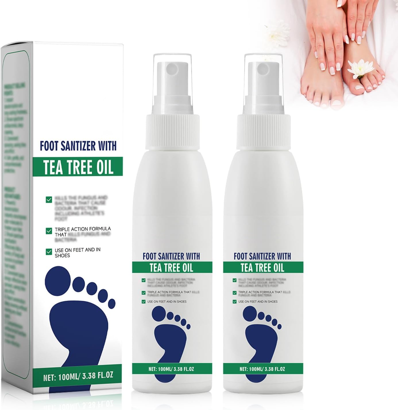 TEA TREE THERAPY FOOT SPRAY,ANTISEPTIC