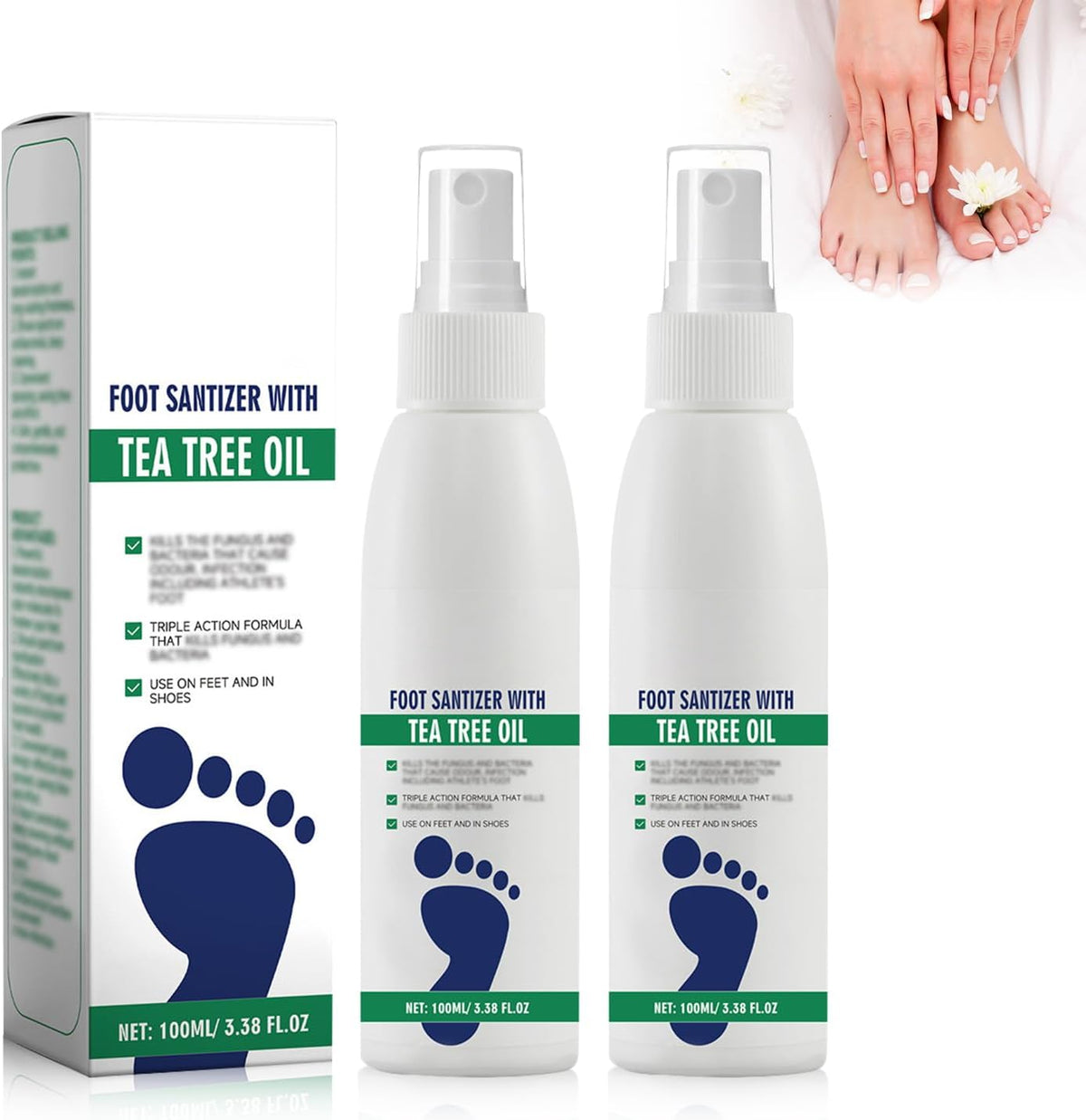 TEA TREE THERAPY FOOT SPRAY,ANTISEPTIC