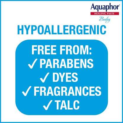 Aquaphor Baby Diaper Rash Paste, 3.4 oz