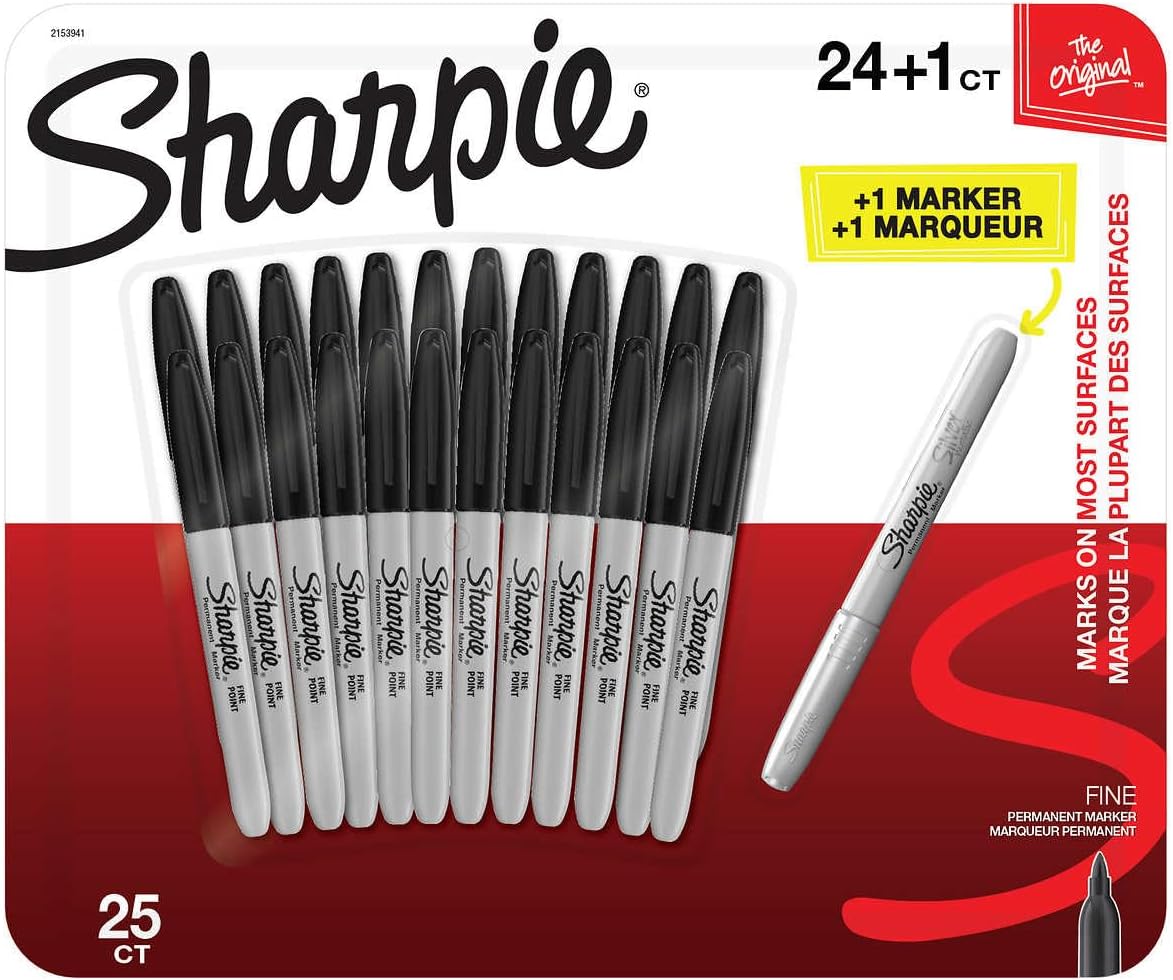 Sharpie The Original Fine Point Permanent Marker - Black