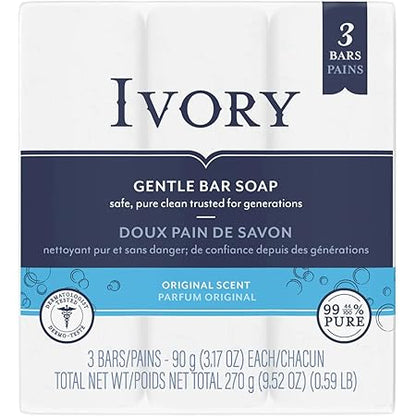 IVORY SOAP BAR 12X3.17OZ