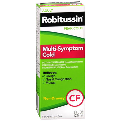 ROBITUSSIN SEVERE MS LIQ C/C/F 4OZ