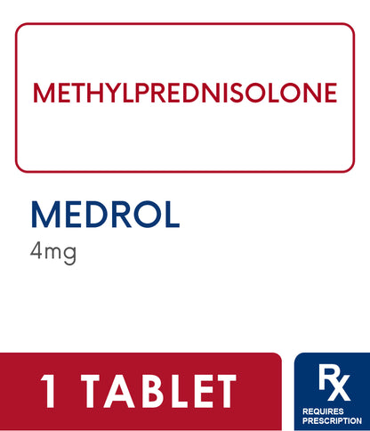 MEDROL TB 4MG 100