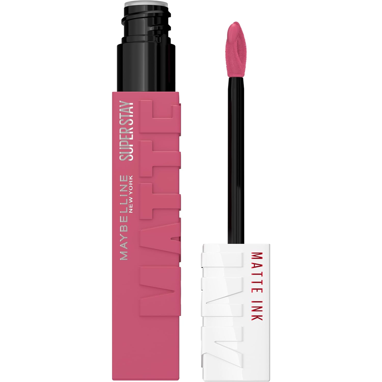 MAYBELLINE New York Super Stay Matte Ink Liquid Lipstick, 520 Champion, 0.17 oz