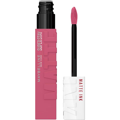 MAYBELLINE New York Super Stay Matte Ink Liquid Lipstick, 520 Champion, 0.17 oz