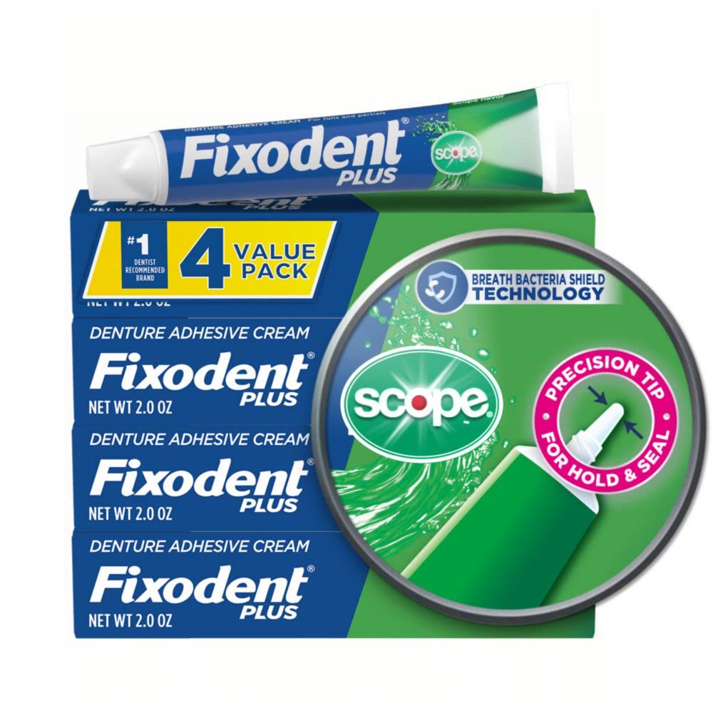 FIXODENT CR 2OZ PLUS SCOPE