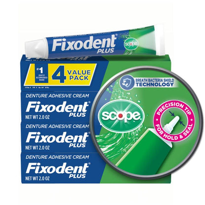 FIXODENT CR 2OZ PLUS SCOPE