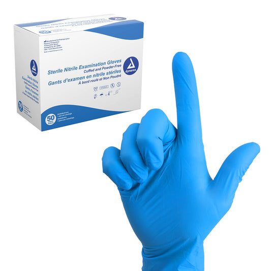 GLOVES STERILE NITRILE SM 200 DS