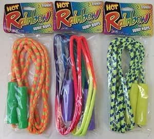 RAINBOW JUMP ROPE  ASST