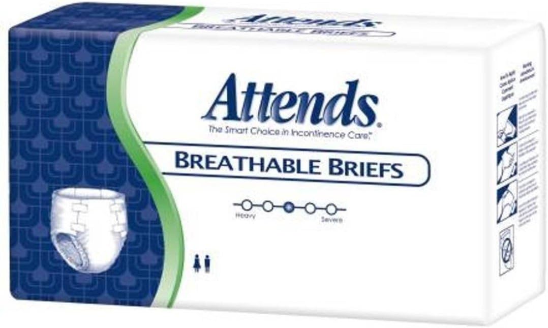 ATTENDS DERMADRY BRIEFS XL 3X20CT