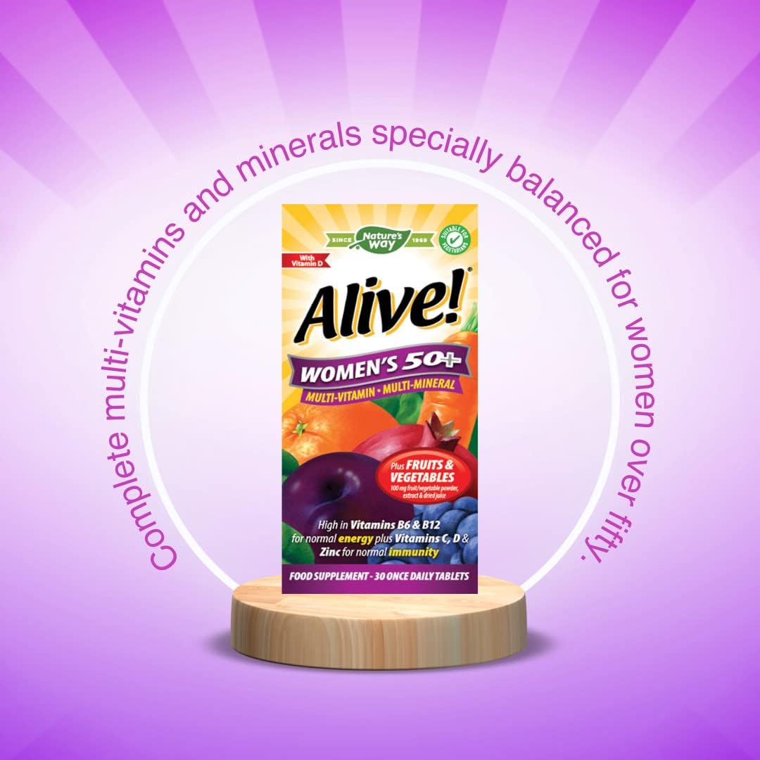 ALIVE MULTIVIT WOMEN ENERGY TAB 50CT