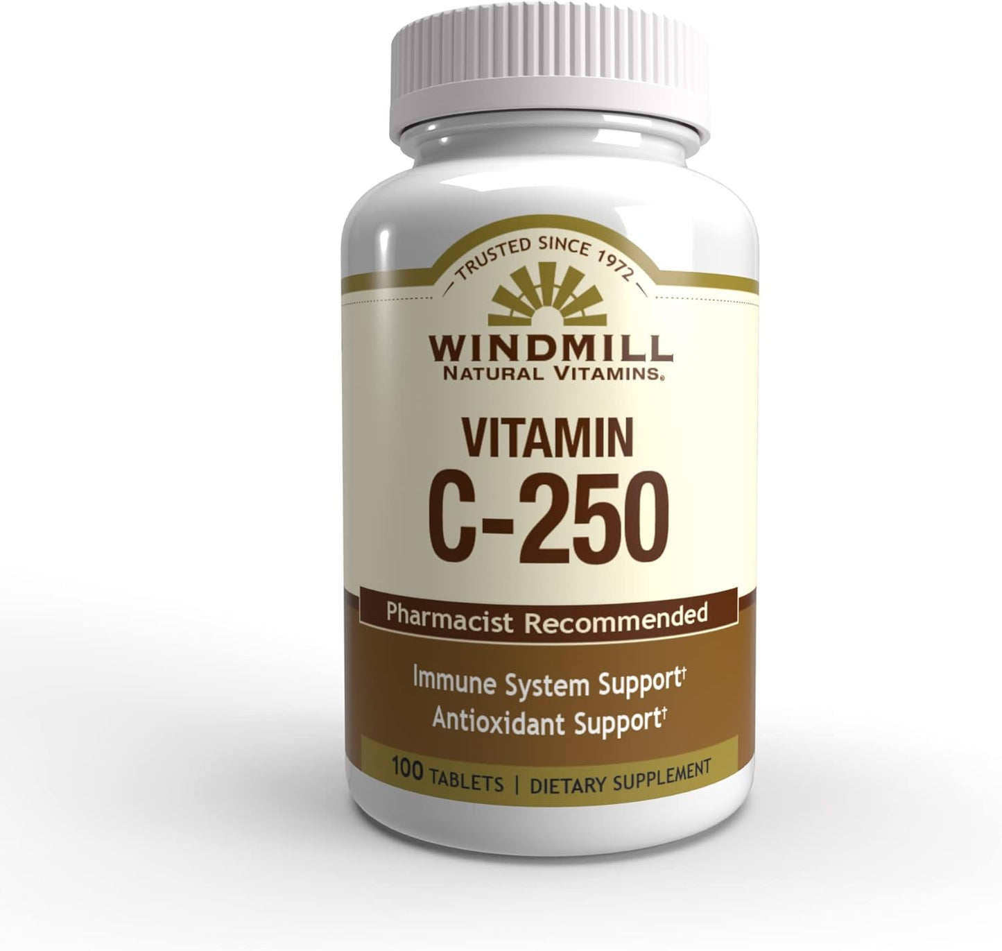 GNP VIT C 250 W/CALC TAB 100