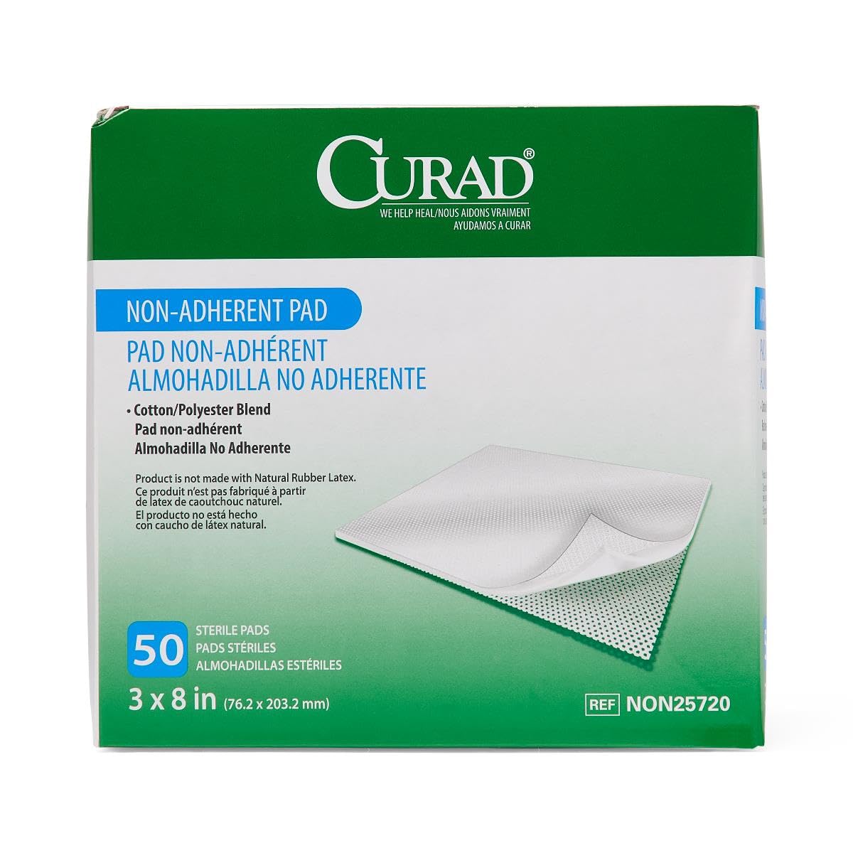 CURAD PAD NON-STICK 2"X3" 10CT
