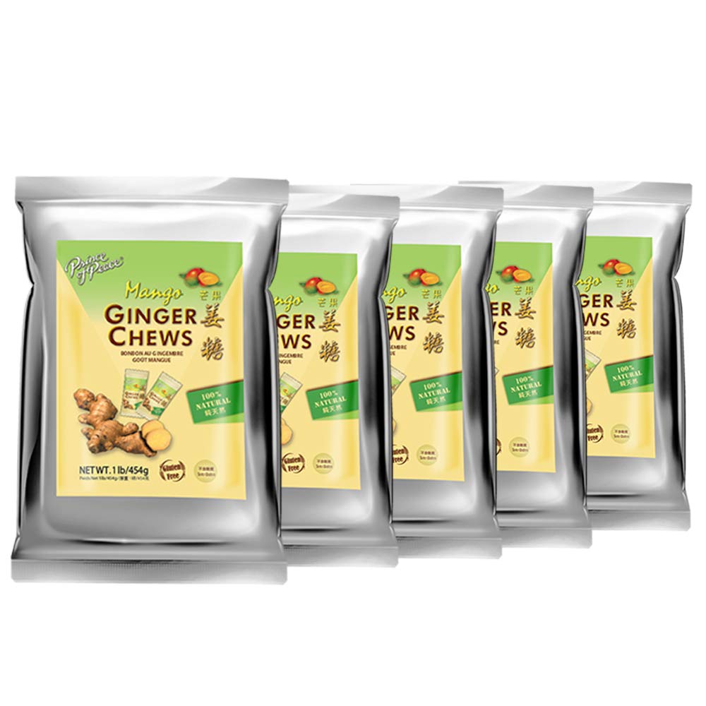 PRINCE OF PEACE CHEWS,GINGER MANGO