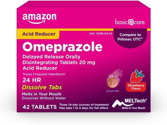 PRILOSEC OTC TABLET WILD BERRY 42CT