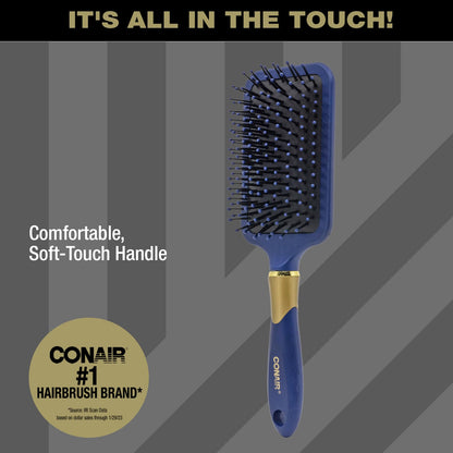 CONAIR Velvet Touch Flexi-Head Hairbrush - Pink