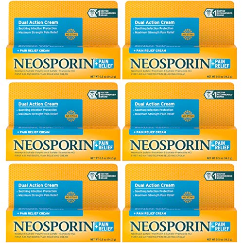 NEOSPORIN PLUS PAIN CREAM 0.5OZ
