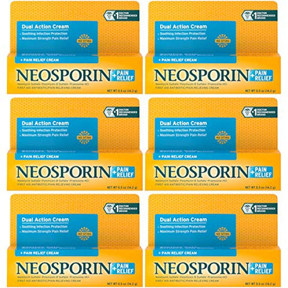 NEOSPORIN PLUS PAIN CREAM 0.5OZ