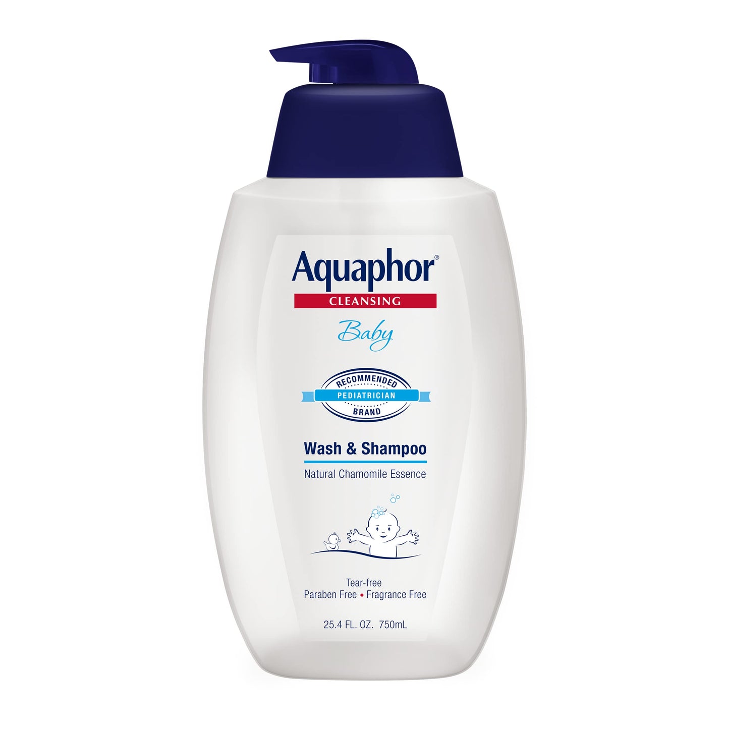 Aquaphor Baby Wash and Shampoo - Unscented, 25.4 oz