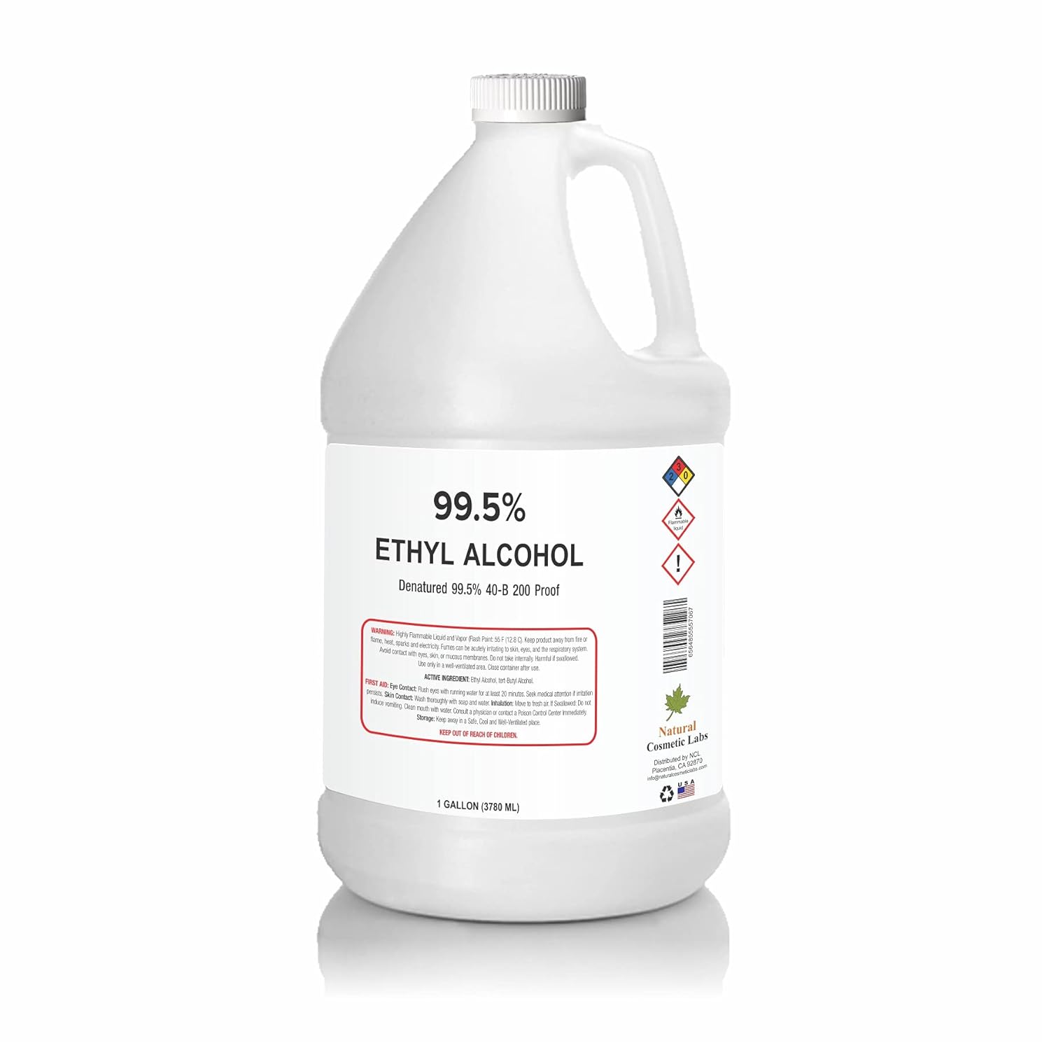 ETHANOL (DENATURED) ETHYL ALCH 4000ML DS