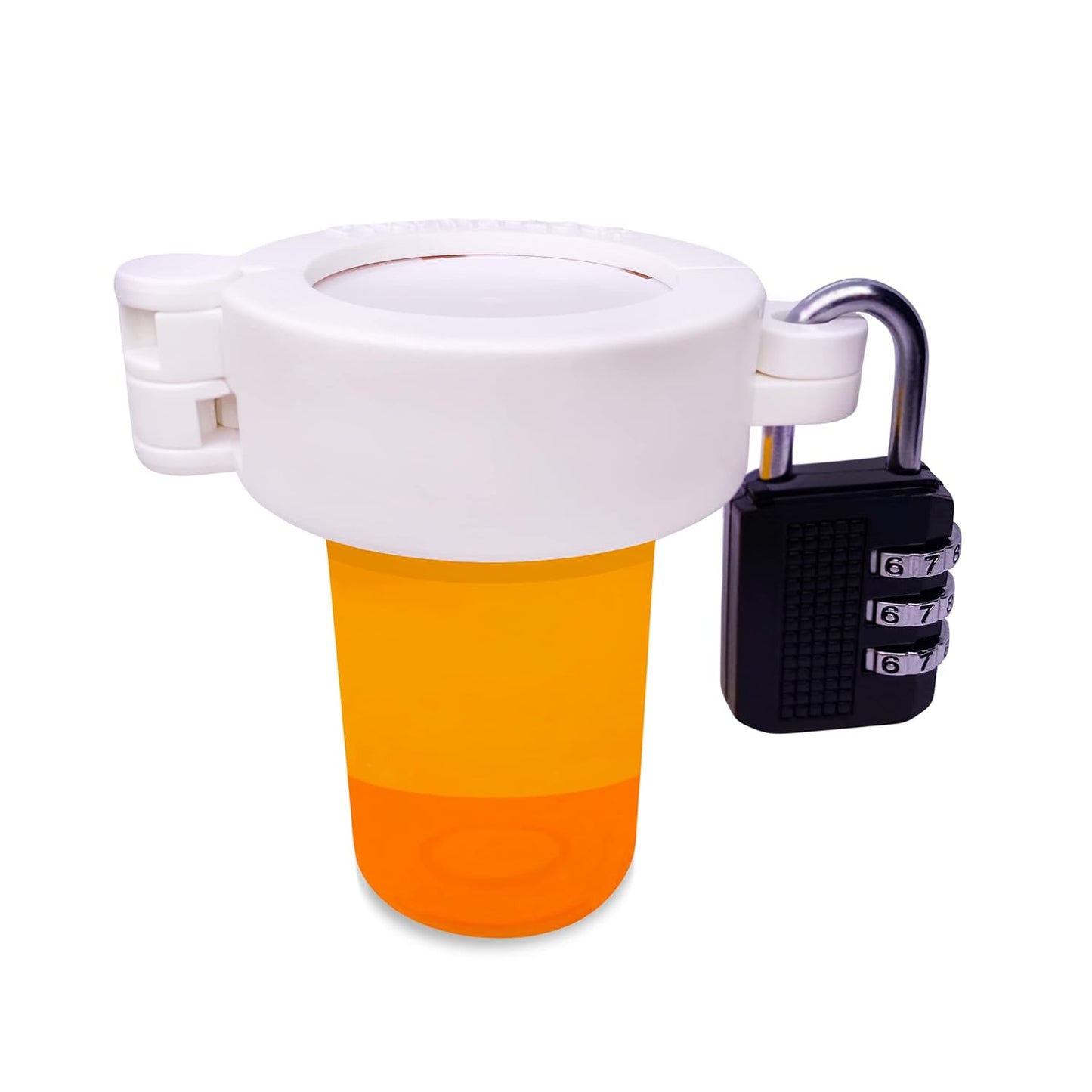 LOCKING PILL BOTTLE RV LRG DSHP