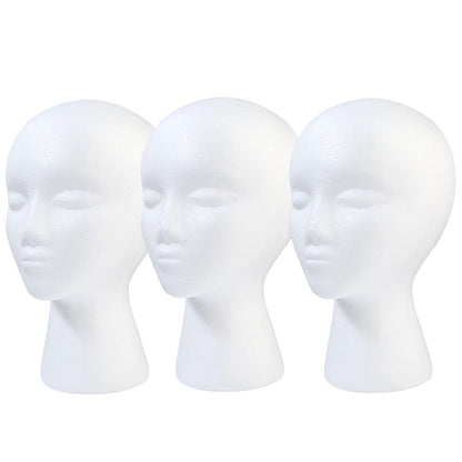 WIG HEAD 10.5   STYROFOAM #4884