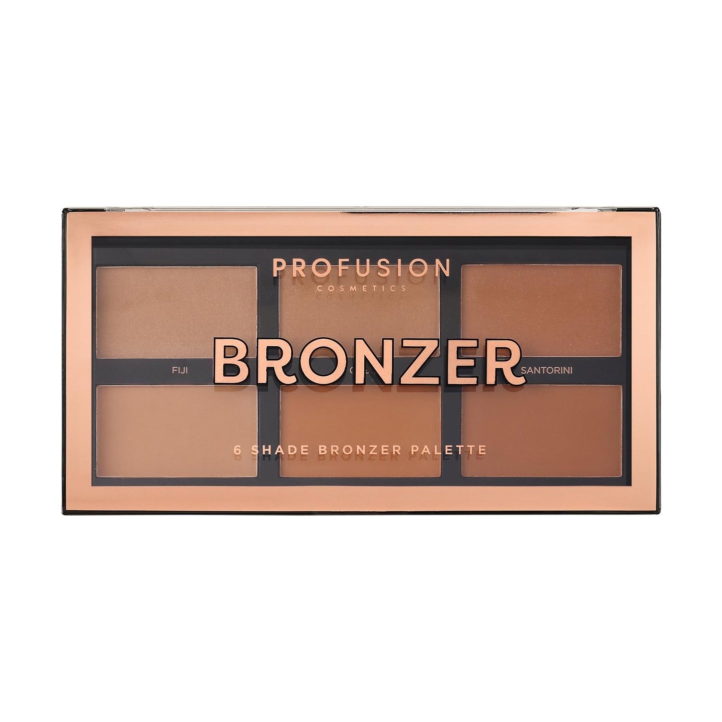 6 SHADE PLT BRONZER