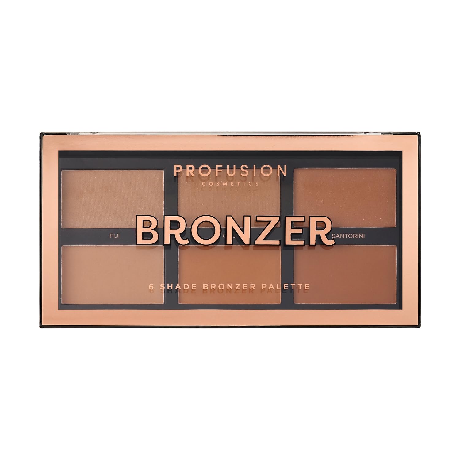 6 SHADE PLT BRONZER