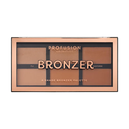 6 SHADE PLT BRONZER