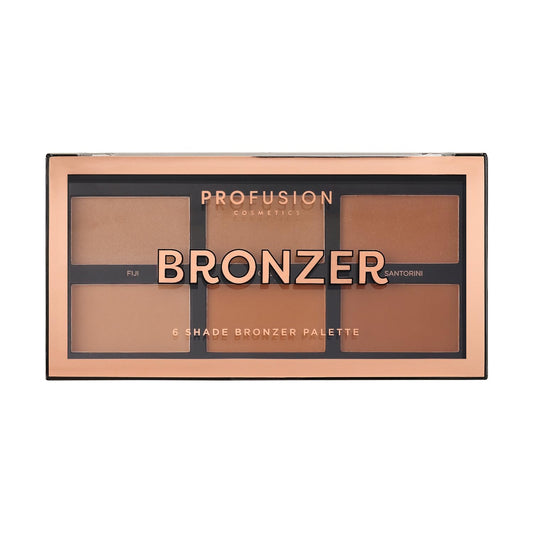 6 SHADE PLT BRONZER