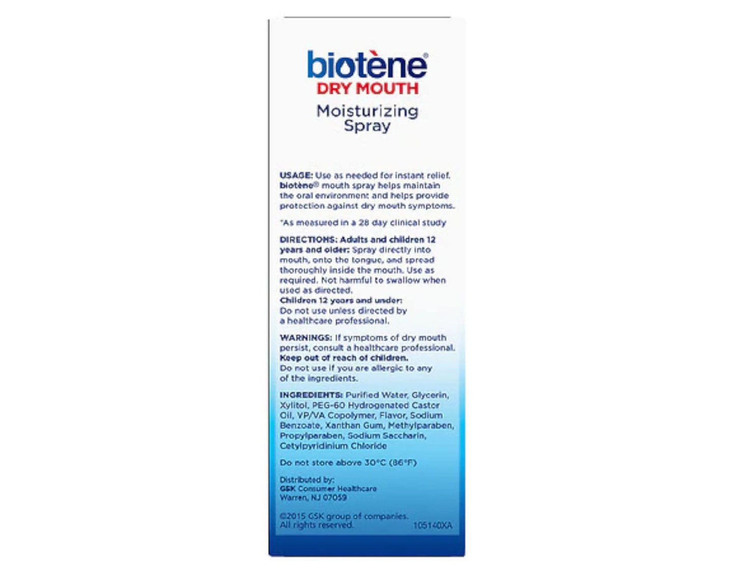 BIOTENE DRY MOUTH MOIST SPRAY 1.5OZ