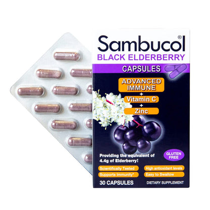 SAMBUCOL BLK ELDBRY CP 30 ADV IMM