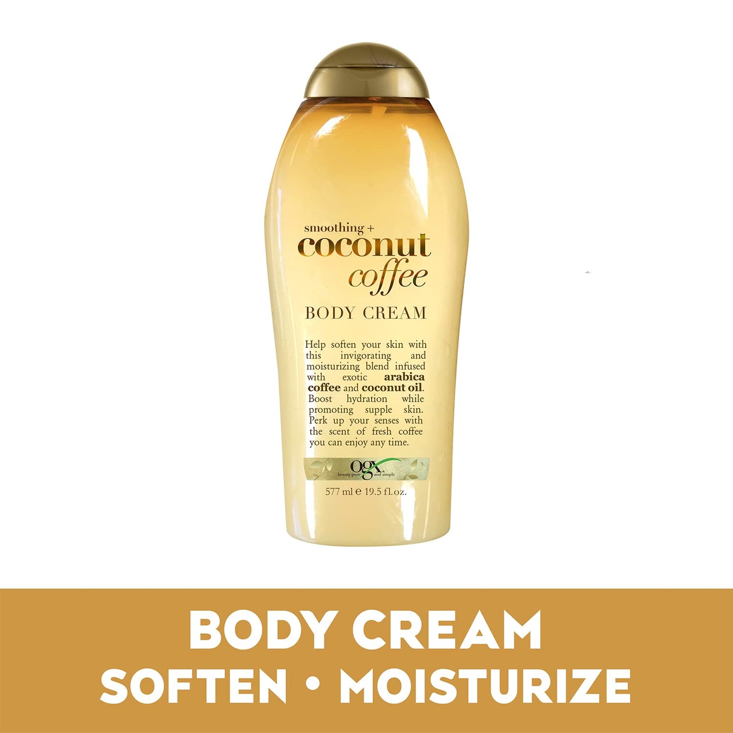 Ogx Body Cream Coconut Coffee 19.5oz