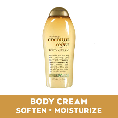 Ogx Body Cream Coconut Coffee 19.5oz