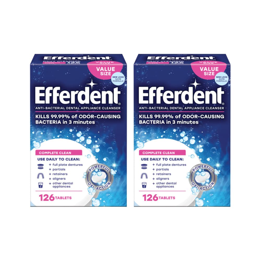 EFFERDENT ORIGINAL TABLET 102CT