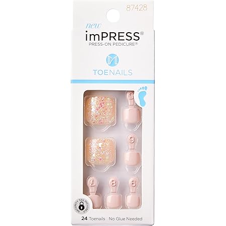 KISS Core Premium Faux Toenails - Toe-tally Yours