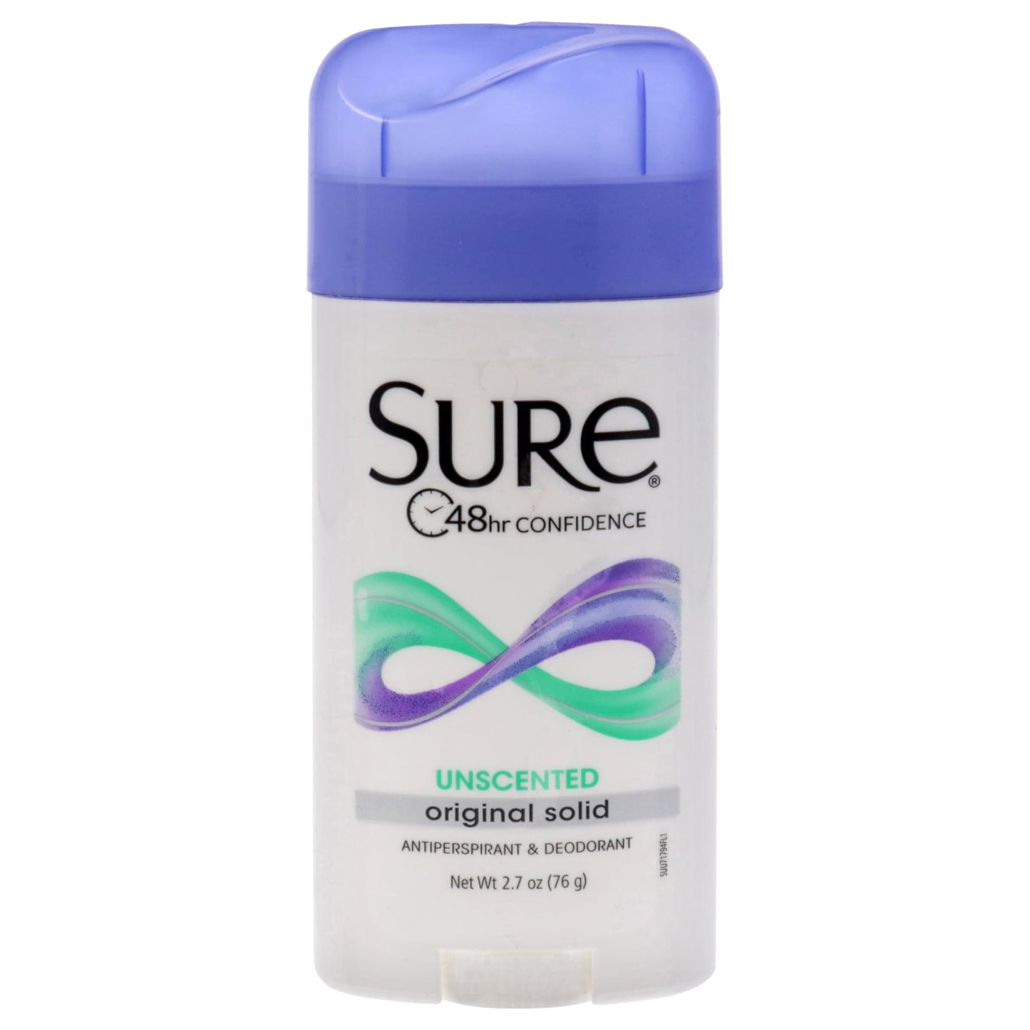 SURE A/P SOLID UNSCENTED 2.7OZ