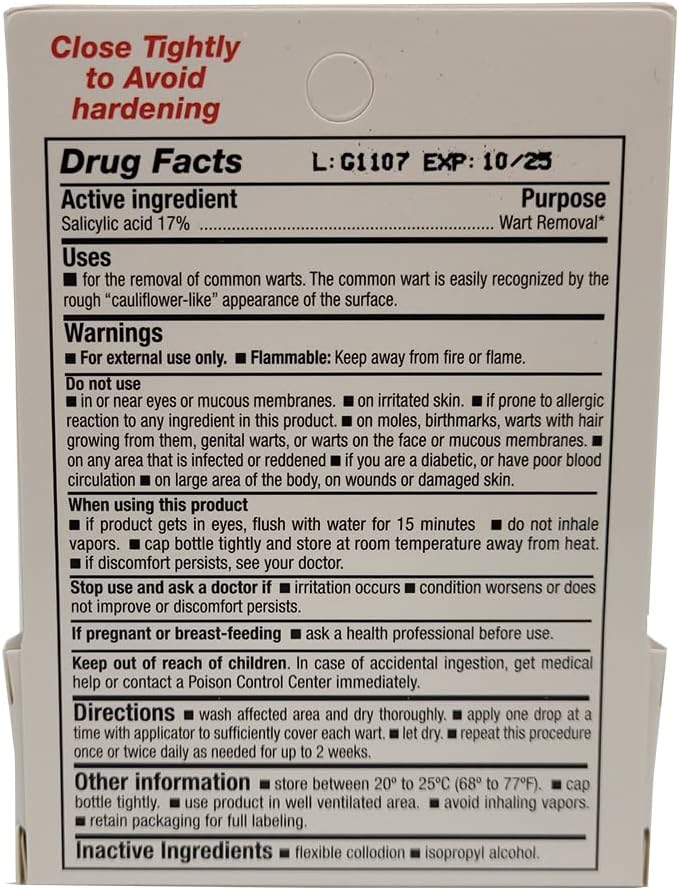 WART REMOVER LQ 17% 15ML