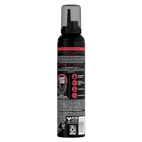 Tresemme Keratin Smooth Blowout Whipped Mousse 7oz