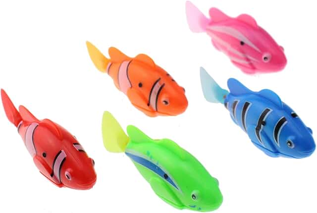 TUB FUN FISH SET 6X12