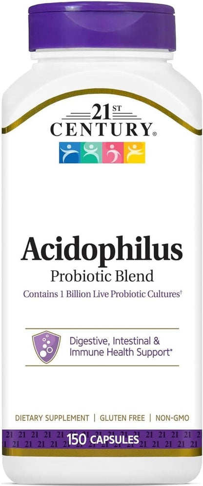 ACIDOPHILUS CAP 100CT 21ST CENTURY