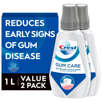 CREST GUM CARE MW0.07%500ML CL WG