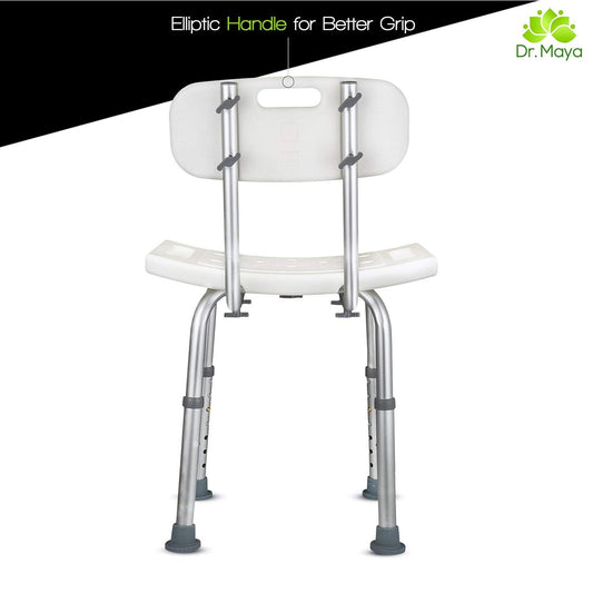 CAH SHOWER CHAIR W/BACK 250LBS