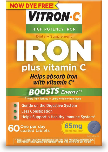 VITRON-C TB 60 65-125MG WOMEN