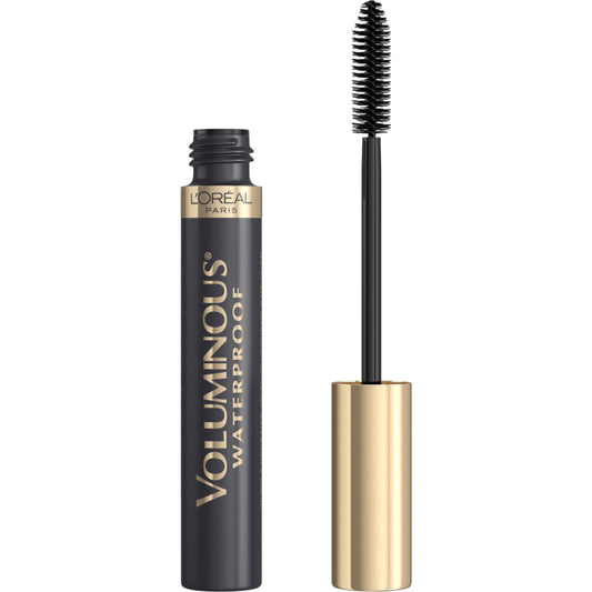 L'ORÉAL PARIS Voluminous Superstar Red Carpet Waterproof Mascara, 625 Waterproof Black, 0.41 fl. oz.