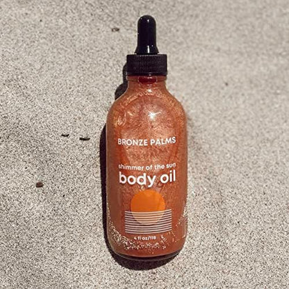 BODY OIL,SHIMMER BRONZE