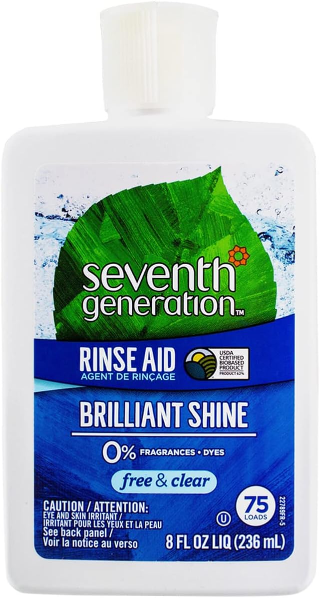 SEVENTH GENERATION DISH RINSE AID,FR & CLR