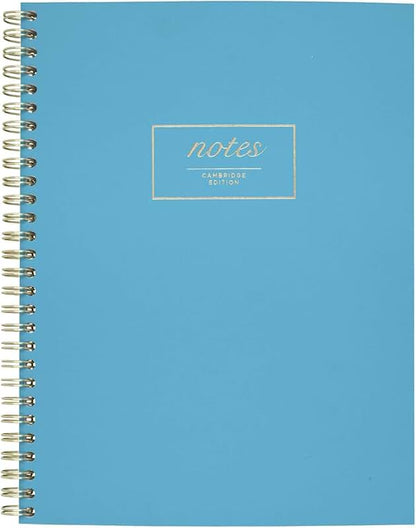 Cambridge WorkStyle Notebook, 8" x 10" - Mellow Frost