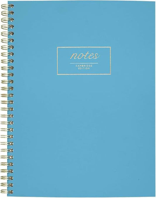 Cambridge WorkStyle Notebook, 8" x 10" - Mellow Frost