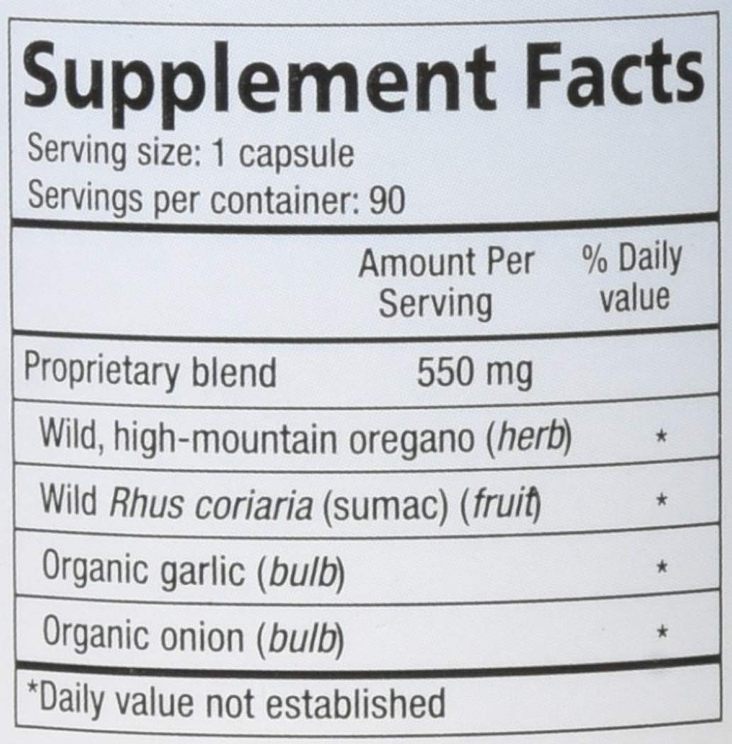 NORTH AMERICAN HERB & SPICE OREGAMAX